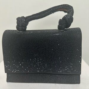 Zara Black Sparkling Clutch